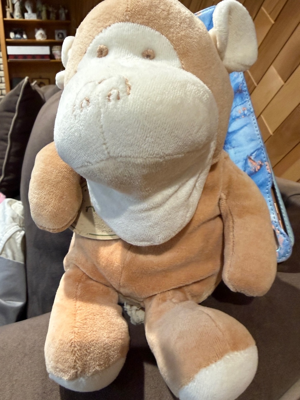Russ Simply Natural Plush Monkey Puppet